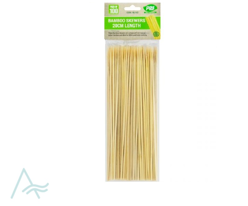BAMBOO SKEWERS 20CM